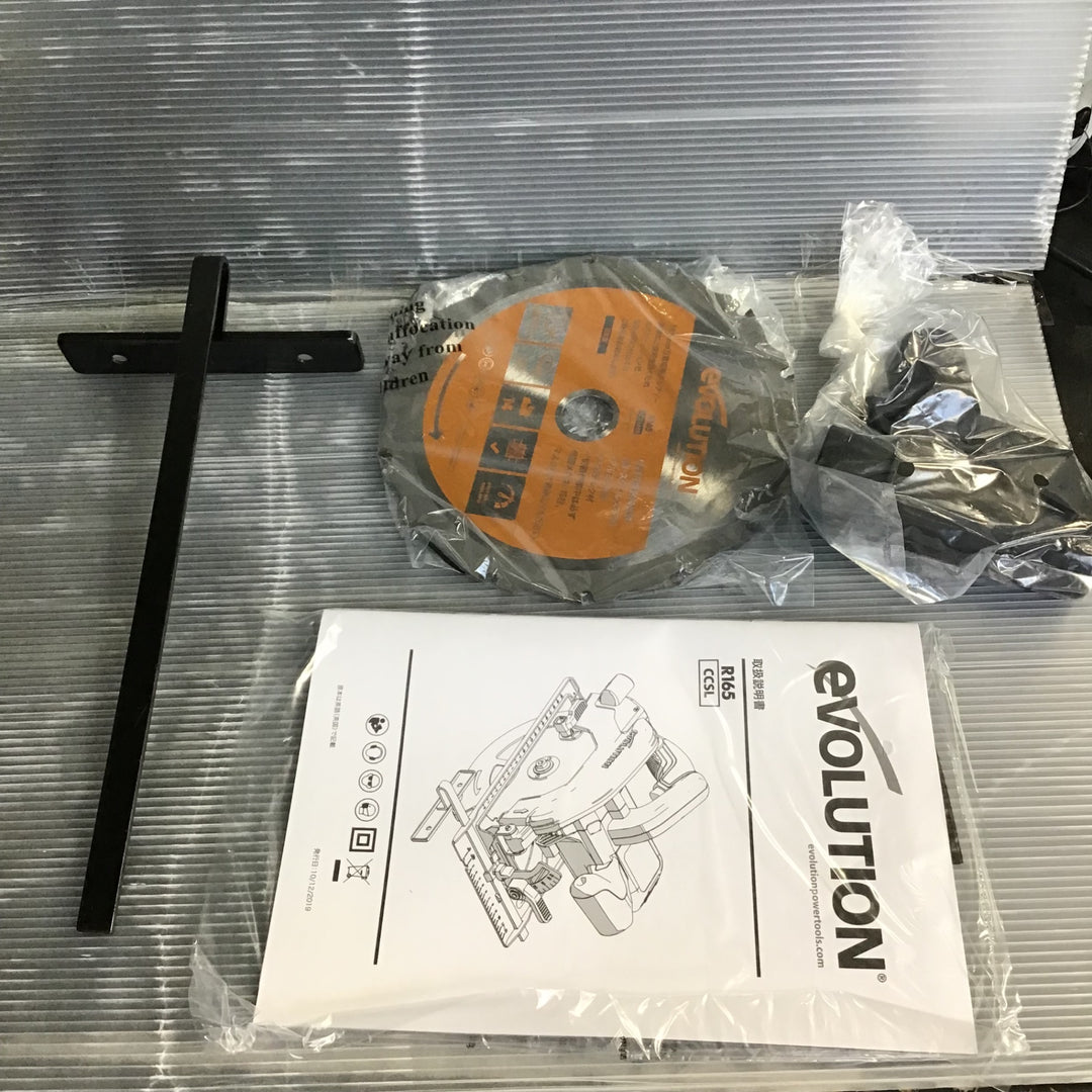 【未使用】 Evolution RAGE(エボリューション レイジ) 万能切断 丸ノコ 165mm R165CCSL【草加店】