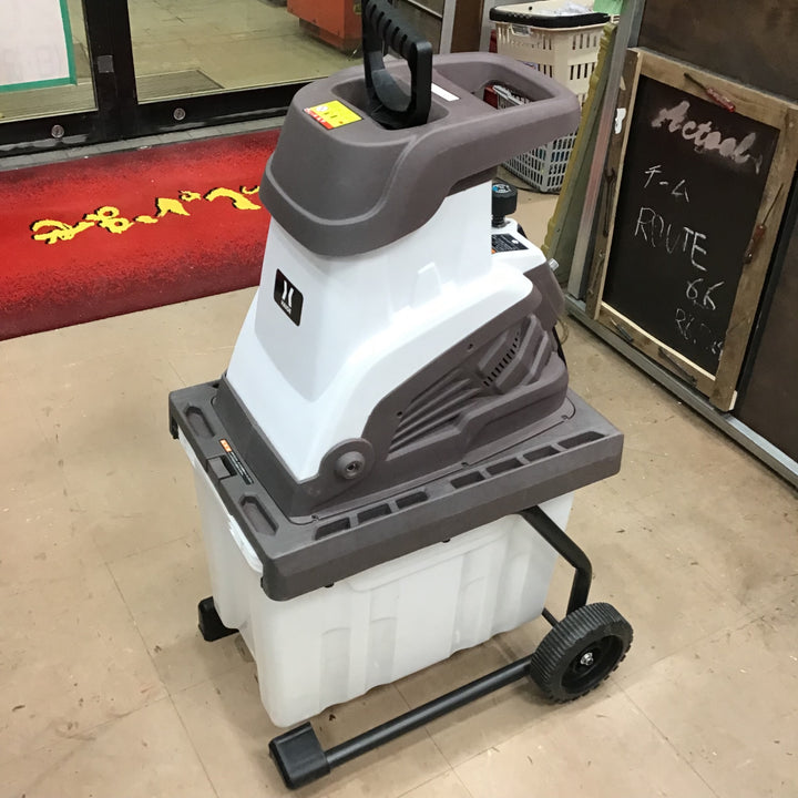 【店頭受取り限定】ハイガー(HAIGE)ーデンシュレッダー 電動粉砕機 HG-BSLD02E(本体のみ)ウッドチッパー  押込み棒 BOX付き【草加店】