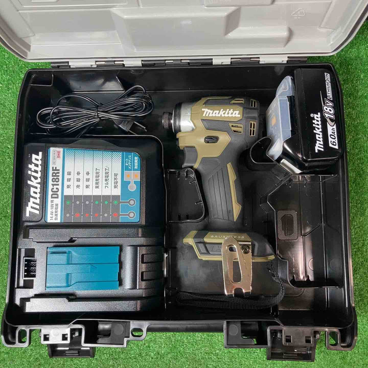 【中古品】マキタ(makita) コードレスインパクトドライバー TD173DRGXO 18V6.0Ahバッテリー1個セット【岩槻店】