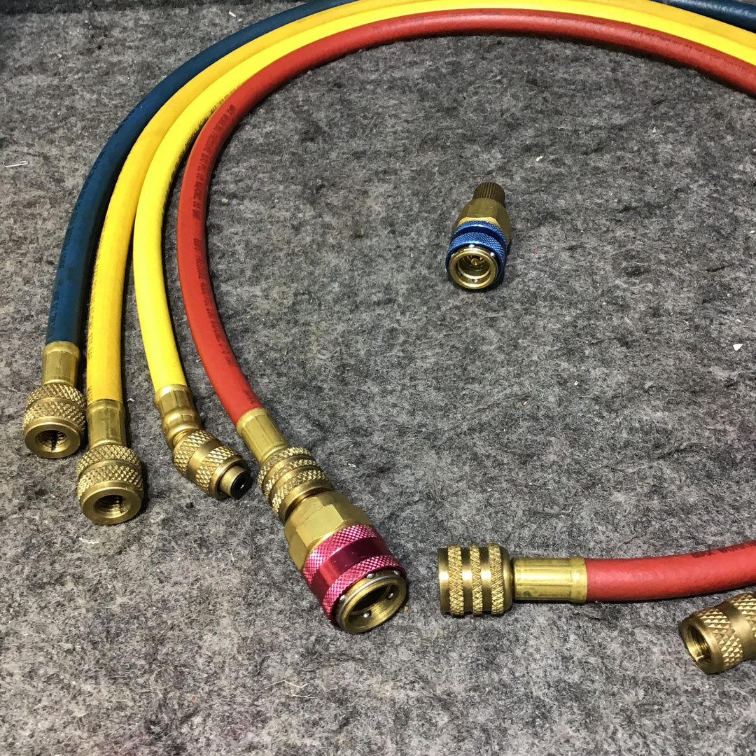 【中古品】イチネンTASCO ゲージマニホールド TA126 カーエアコン向け R134a、404対応【桶川店】