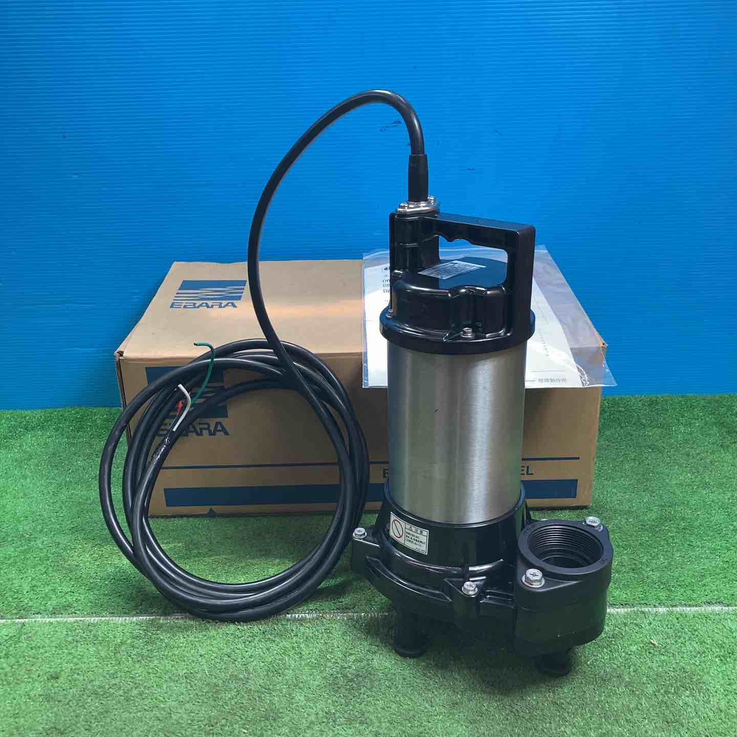 【未使用品(店頭展示品)】◇EBARA 荏原製作所 水中ポンプ DWV1244 非自動型 50DWV5.75B 三相200V ※備考欄参照※【岩槻店】 未使用品(店頭展示品)】◇EBARA 荏原製作所 水中ポンプ DWV1244 非自動