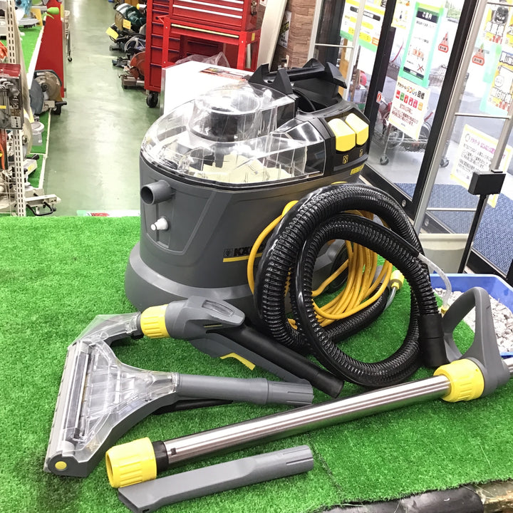 【サマーセール!中古品】 ケルヒャー(KARCHER)  カーペットリンスクリーナー Puzzi8/1C 付属品あり!【桶川店】