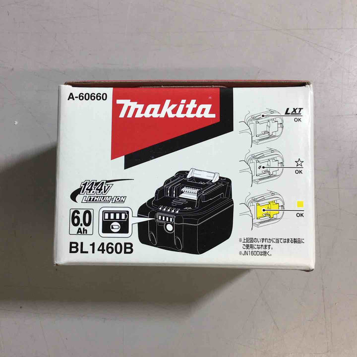 ★マキタ(makita) リチウムイオンバッテリー 14.4V/6.0Ah BL1460B【戸田店】