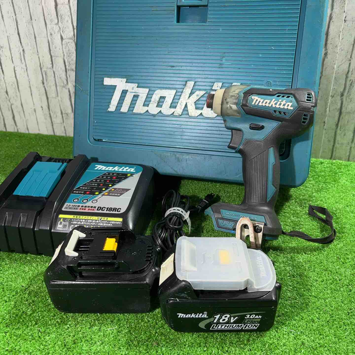 ★マキタ(makita) コードレスインパクトドライバー 18V3.0Ah TD155DRFX 動作確認済【川口店】 ☆マキタ(makita) コードレスインパクトドライバー 18V3.0Ah TD155DRFX