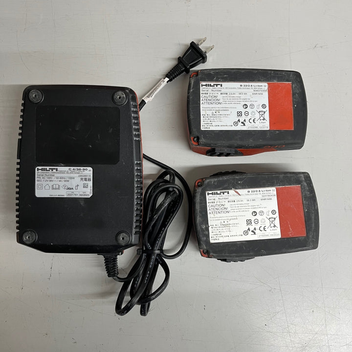☆ヒルティ(HILTI) コードレスコンクリートネイラー BX3-L-22(BX3 22)【戸田店】