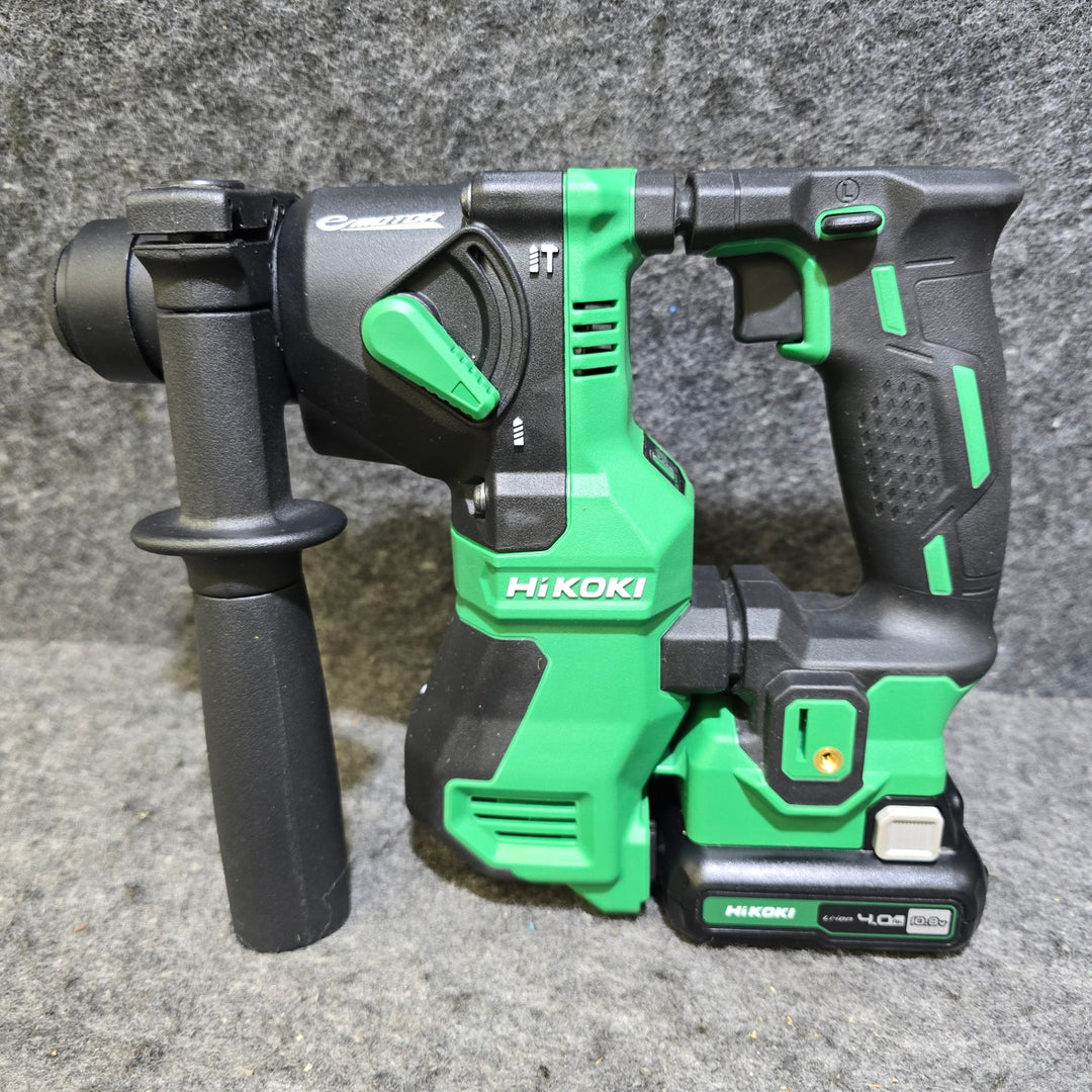 【美品】HiKOKI(ハイコーキ) 10.8V コードレス ハンマドリル  DH12DD(LSK) 蓄電池1個・充電器・ケース付き【桶川店】