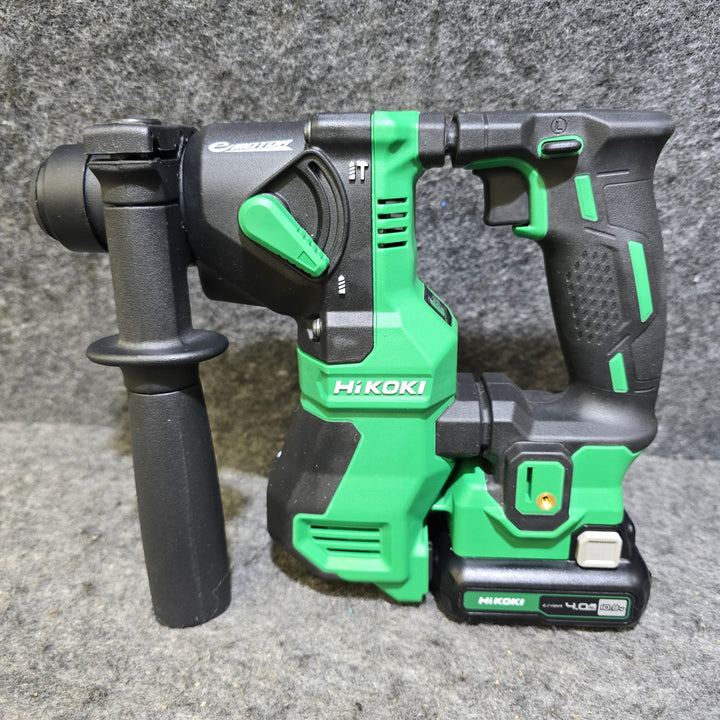 【美品】HiKOKI(ハイコーキ) 10.8V コードレス ハンマドリル  DH12DD(LSK) 蓄電池1個・充電器・ケース付き【桶川店】