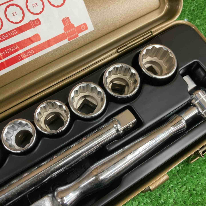 ロブスター ソケットレンチセット 差込角12.7mm(1/2") 12角〔13点〕 1210A【桶川店】