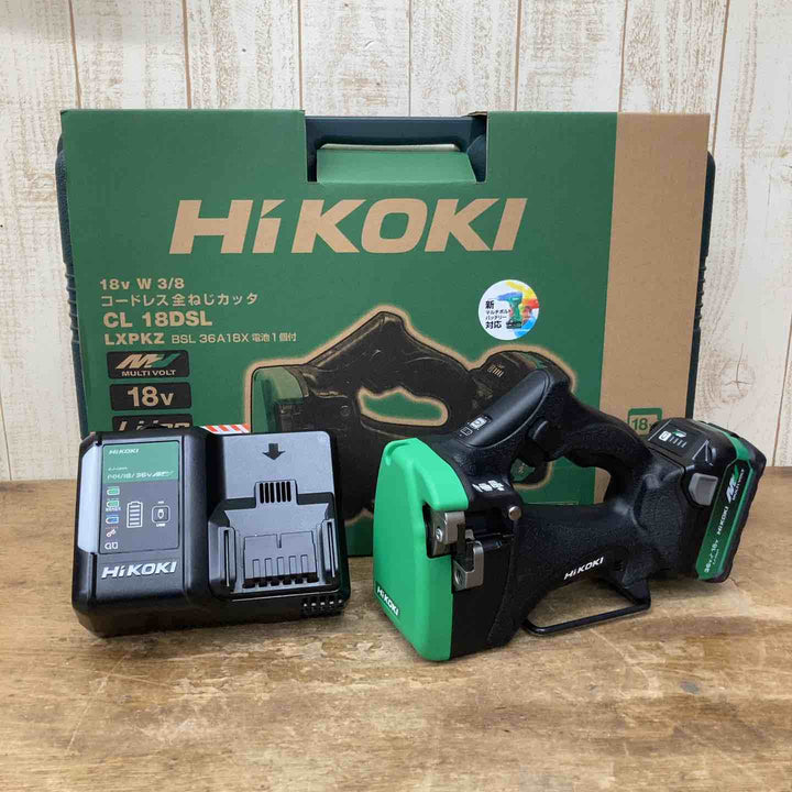 ★ハイコーキ(HIKOKI ※旧:日立工機) コードレス全ネジカッター CL18DSL(LXPKZ)【柏店】