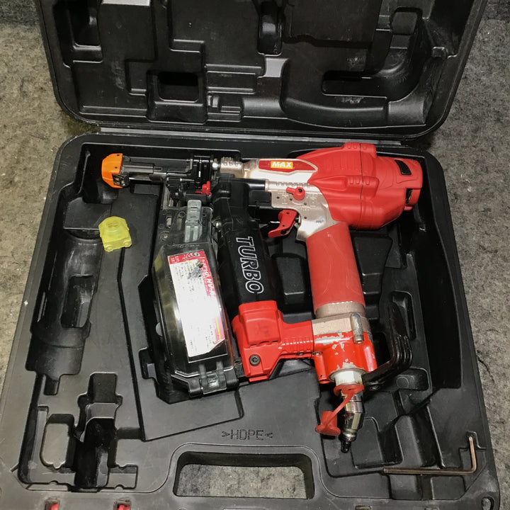 【中古品※トリガー長引き時に先端からエア漏れあり※】マックス(MAX) 高圧エアネジ打ち機 HV-R41G2【桶川店】