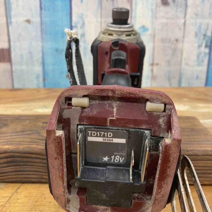 ★マキタ(makita) コードレスインパクトドライバー TD171DZAR【柏店】