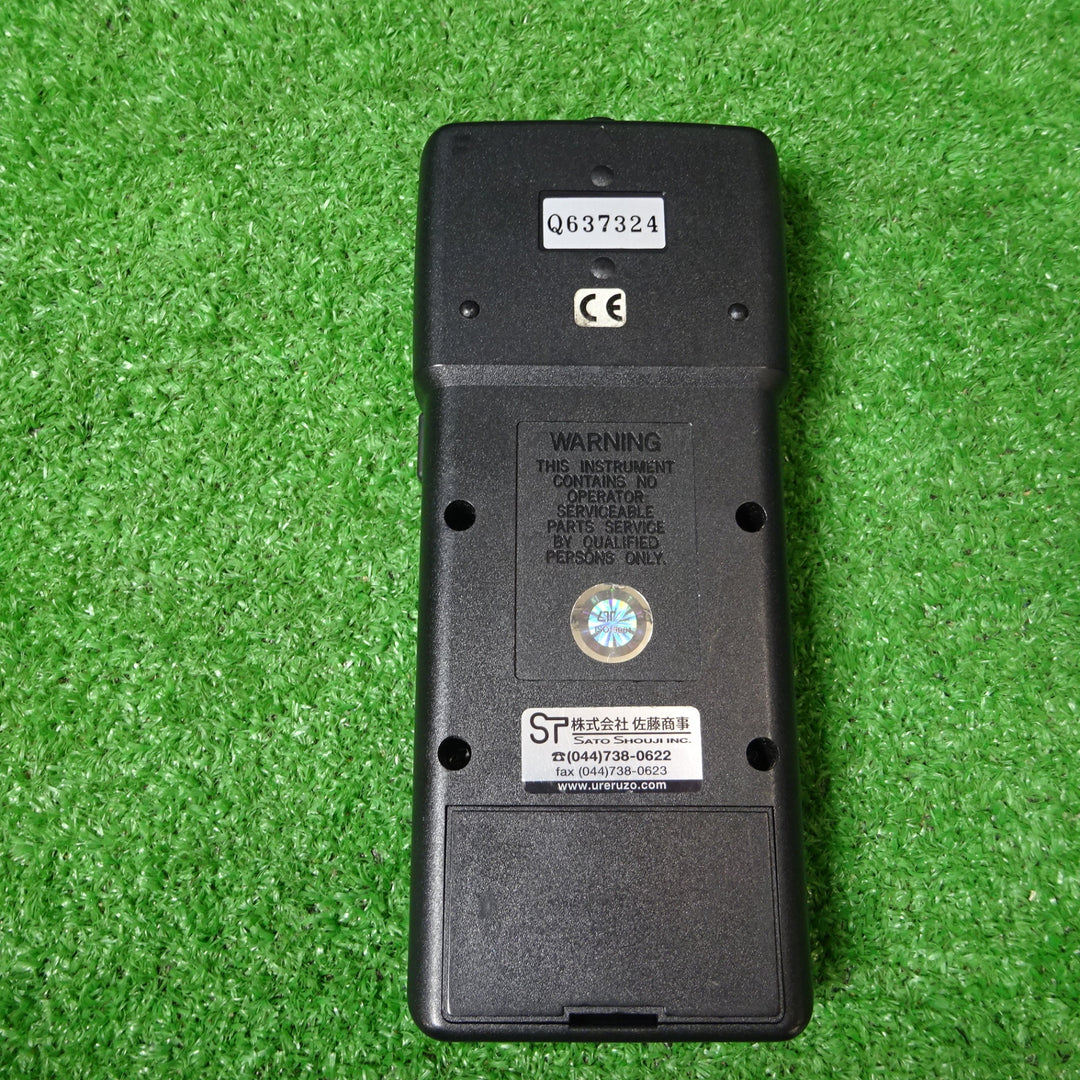 ▼佐藤商事 熱線式風速計 AM-4204 ※通電のみ確認 【岩槻店】