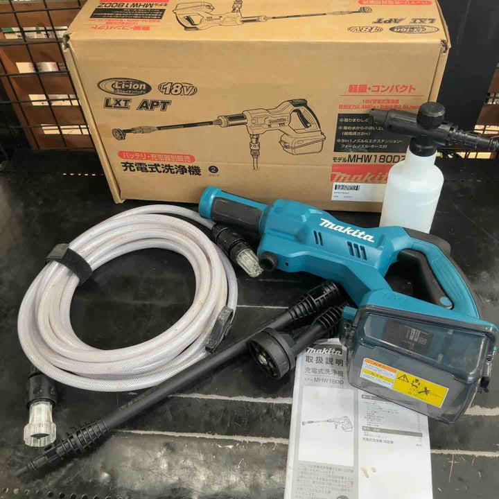 ★マキタ(makita) コードレス高圧洗浄機 MHW180DZ【草加店】