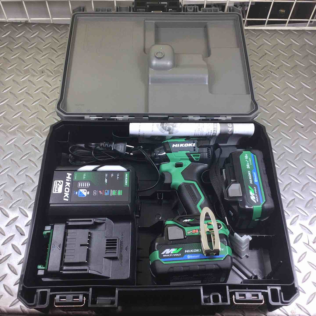 ★ハイコーキ(HIKOKI ※旧:日立工機) コードレスインパクトドライバ アグレッシブグリーン WH36DD(2XHLSZ)【川崎店】