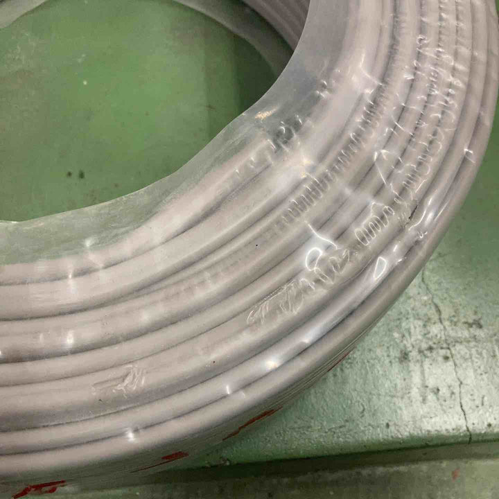 SFCC VVF LFV 2×2.0mm 100m 灰(黒・白)1巻 製造:令和6年8月【桶川店】