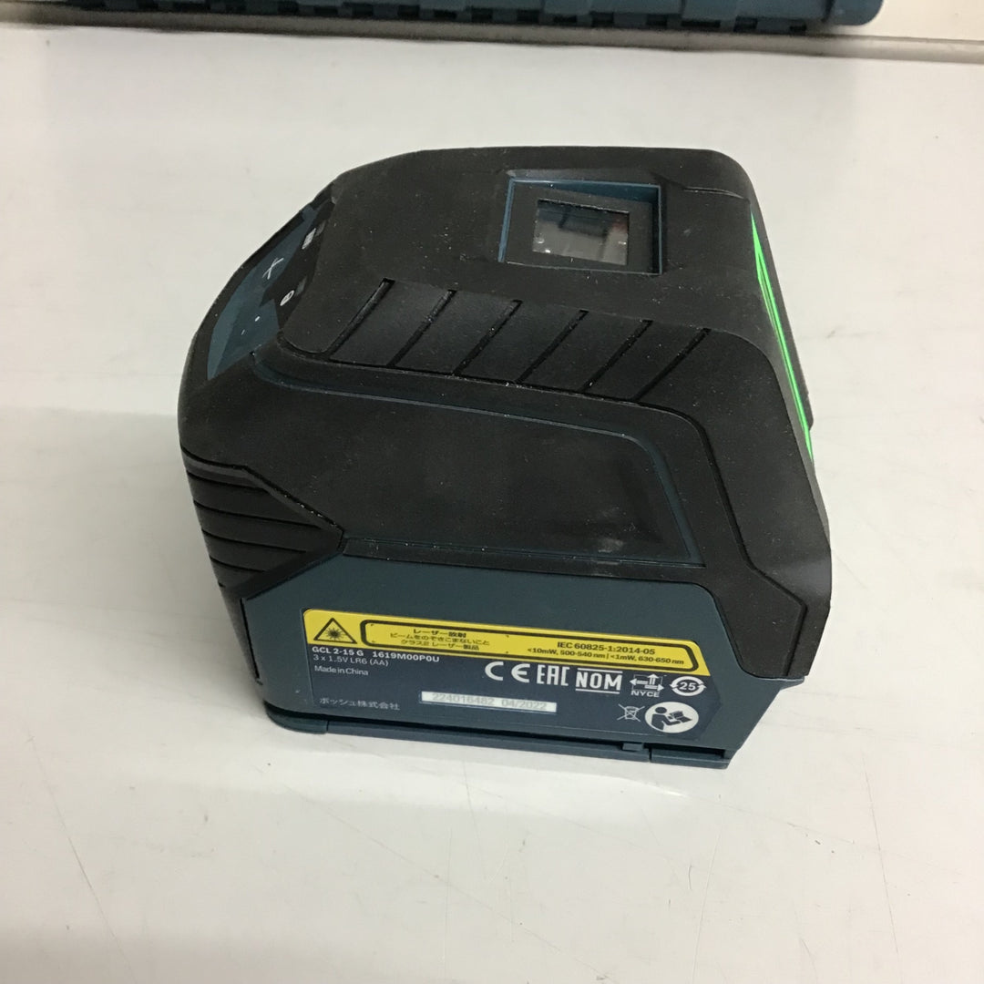 【中古品 美品】ボッシュ レーザー墨出し器 GCL2-15G【戸田店】
