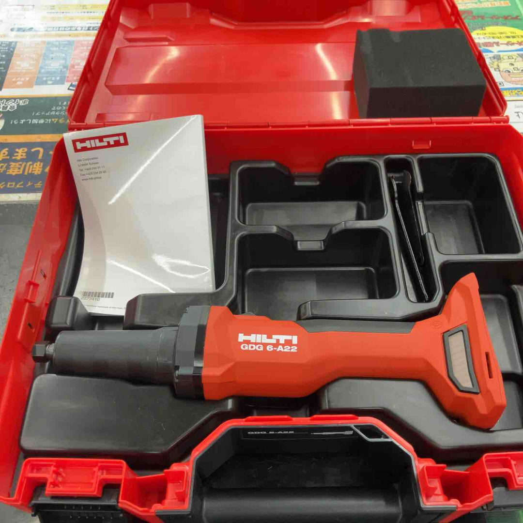 【中古品】 ヒルティ/HILTI 充電式棒ダイグラインダー・GDG6-A22(本体のみ) 【桶川店】