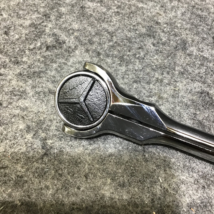 ▼スナップオン/Snap-on 3/8drスイべルヘッドラチェット 差込角:3/8 FHNFD100 旧グリップ パールブルー【桶川店】