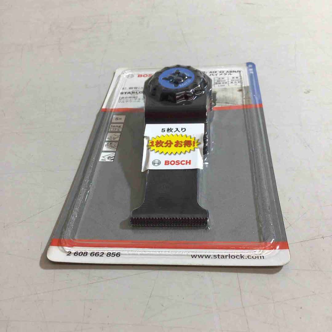 【未使用品】BOSCH マルチツール替刃 5枚組AIZ32ABN/5【戸田店】