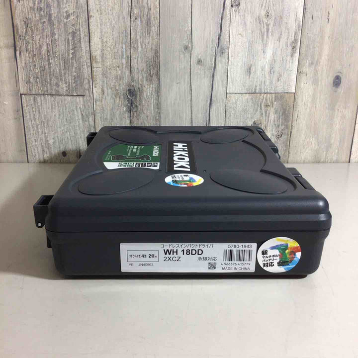 ◇ハイコーキ(HiKOKI) コードレスインパクトドライバー WH18DD(2XCZ)【戸田店】
