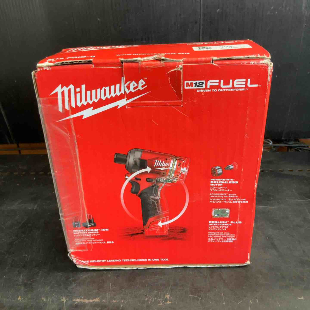 ◇ミルウォーキー(milwaukee)  M12 FUEL サイレントインパクトドライバー M12 FQID-0 JP【草加店】