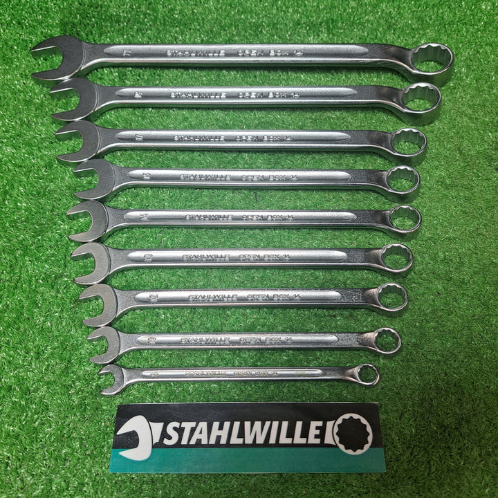 STAHLWILLE コンビネーションレンチ OPEN BOX 14 9本セット 8-22mm【岩槻店】