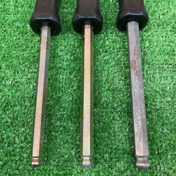 【中古品】 スナップオン/Snap-on ボールヘックスドライバー SDABM10/9/8/7/4/2.5/2 *7本セット 【鴻巣店】