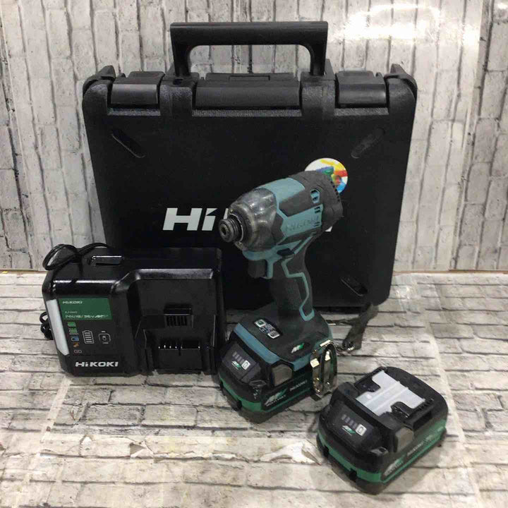 ★ハイコーキ(HIKOKI ※旧:日立工機) コードレスインパクトドライバー WH36DC(2XPSZ)(CB)【川口店】