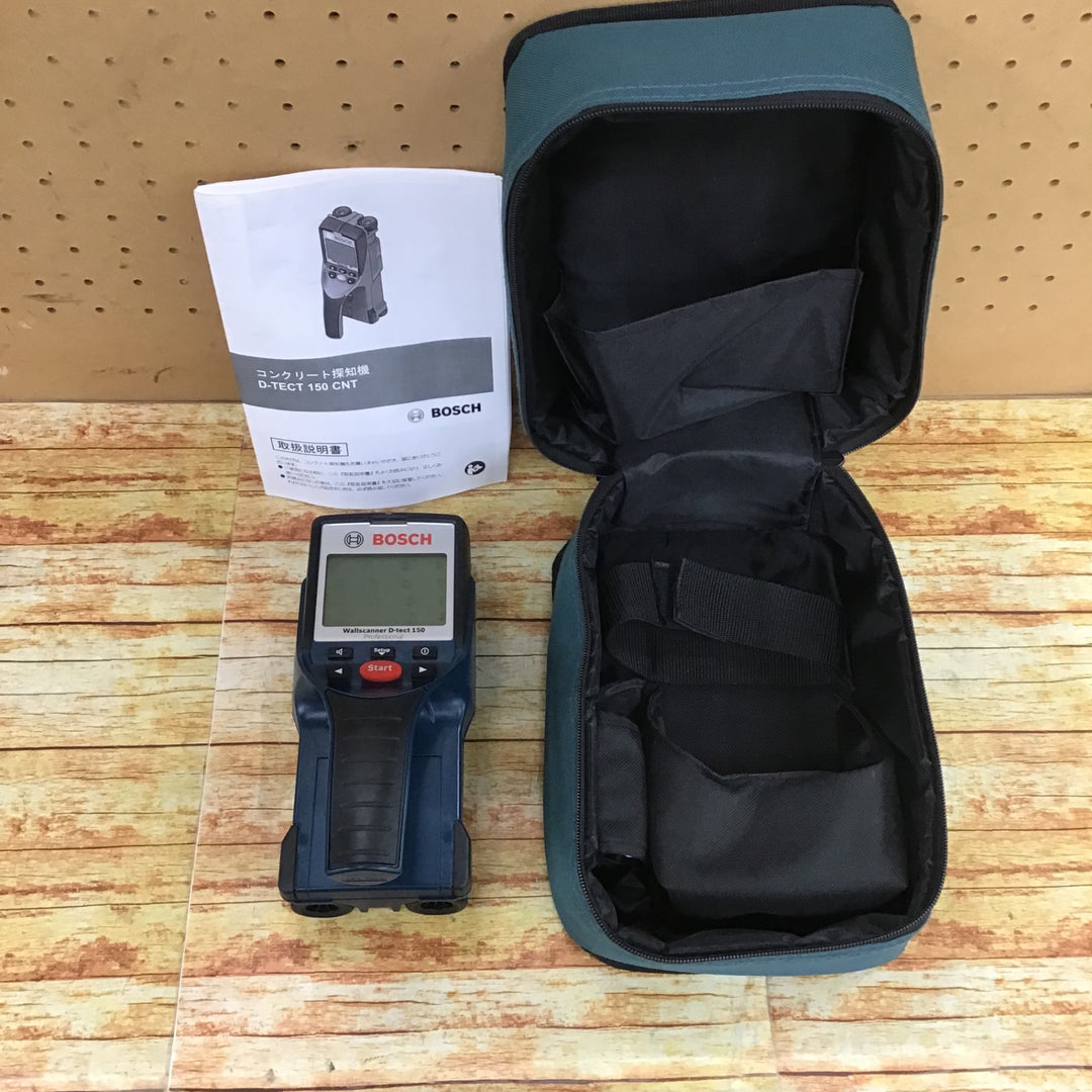 ボッシュ(BOSCH) コンクリート探知機 ウォールスキャナー  D-TECT150CNT(D-tect150CNT)【川崎店】