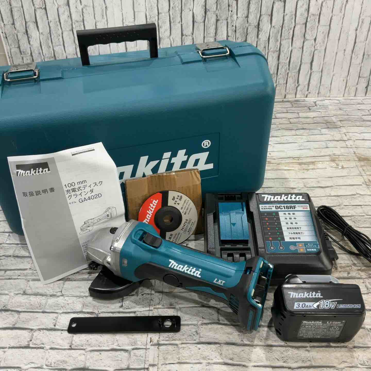 ◇マキタ(makita) コードレスディスクグラインダ GA402DRF【川口店 