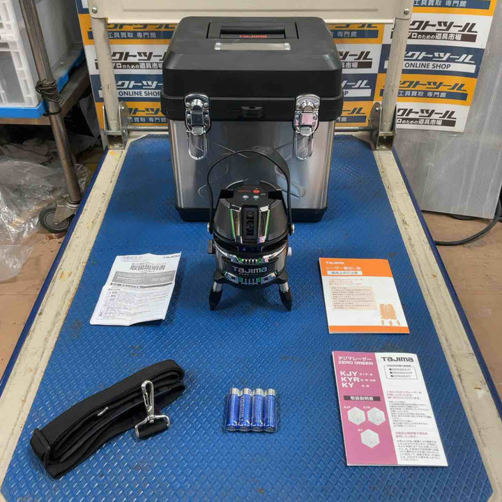 ◇タジマ/Tajima レーザー墨出し器 ZEROGREEN ZEROG2-KYR 矩・横・両縦【草加店】