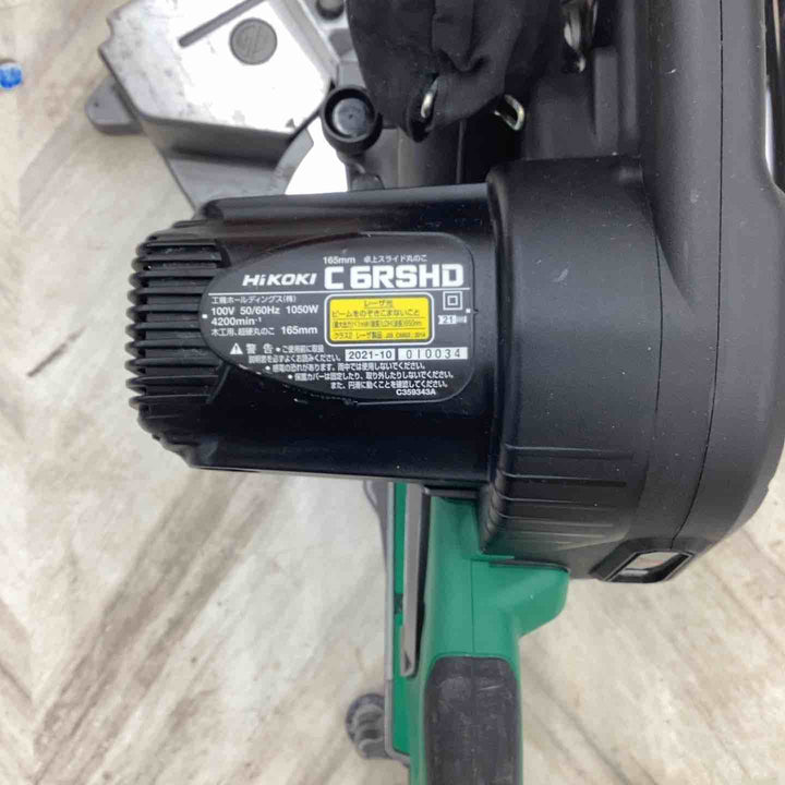 ★ハイコーキ(HIKOKI ※旧:日立工機) 卓上スライド丸のこ C6RSHD【越谷店】