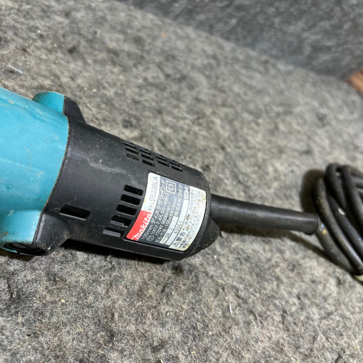 ☆マキタ(makita) ディスクグラインダ 低速高トルク ブレーキ付 100mm 9533BLA ※カバーなし 【桶川店】