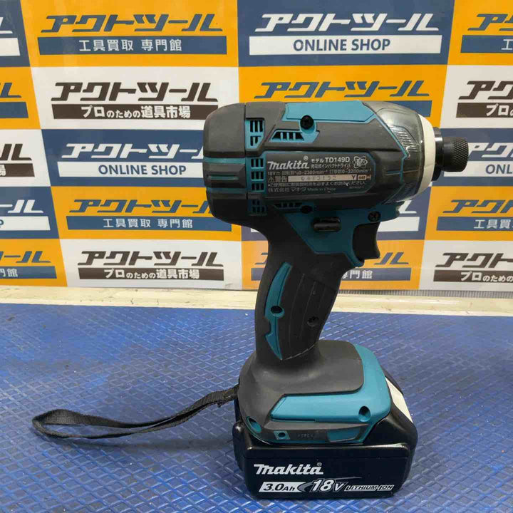 ★マキタ(makita) コードレスインパクトドライバー TD149DRFX【草加店】