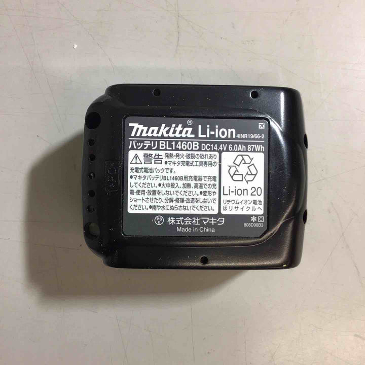 ★マキタ(makita) リチウムイオンバッテリー 14.4V/6.0Ah BL1460B【戸田店】