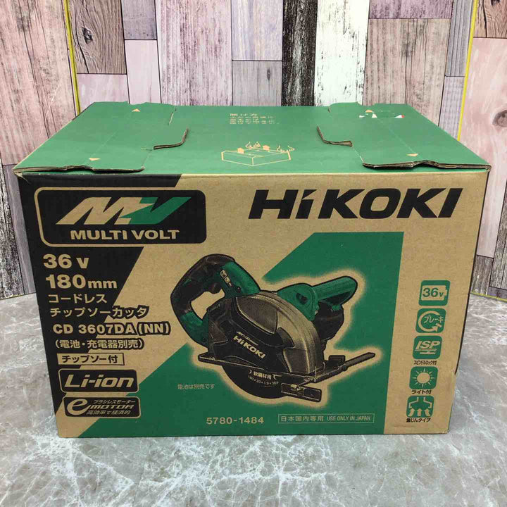 ★ハイコーキ(HIKOKI ※旧:日立工機) コードレスチップソーカッター CD3607DA(NN)【八潮店】