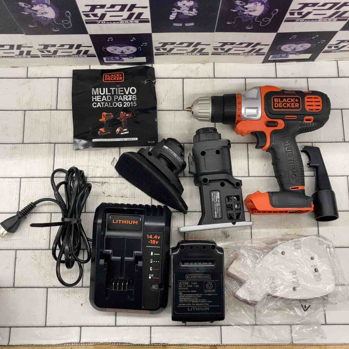 ◇ブラックアンドデッカー(BLACK+DECKER) マルチツール ベーシック 18V EVO183B1【所沢店】