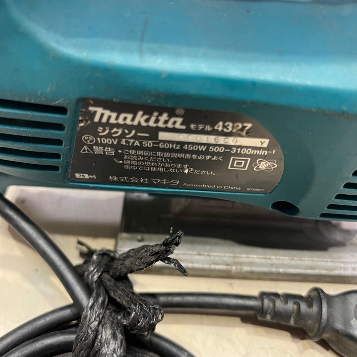☆マキタ(makita) ジグソー 4327【町田店】