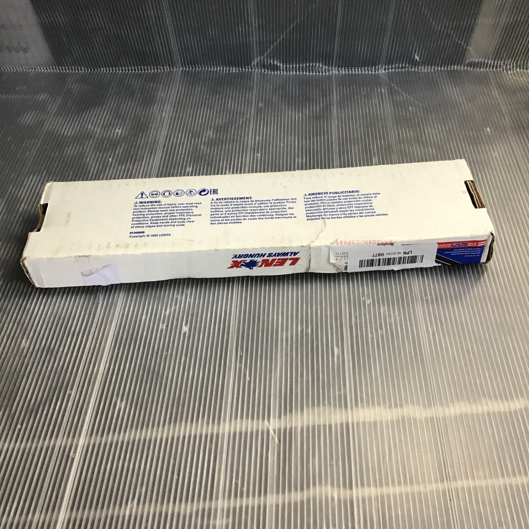 【未使用】 レノックス(LENOX) バイメタルセーバーソーブレード 300mm 10/14山 (50枚) 22758OSB110R【草加店】