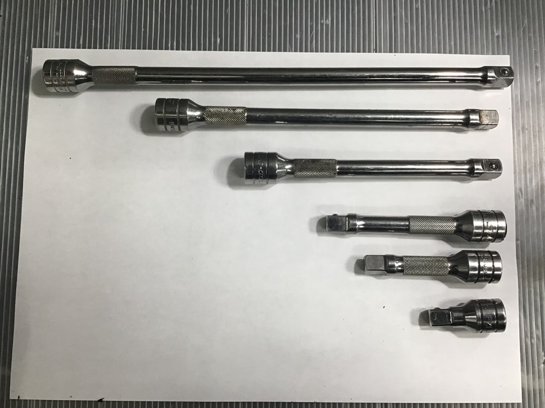 スナップオン(Snap-on)3/8エクステンションバー6本セット【中古品】