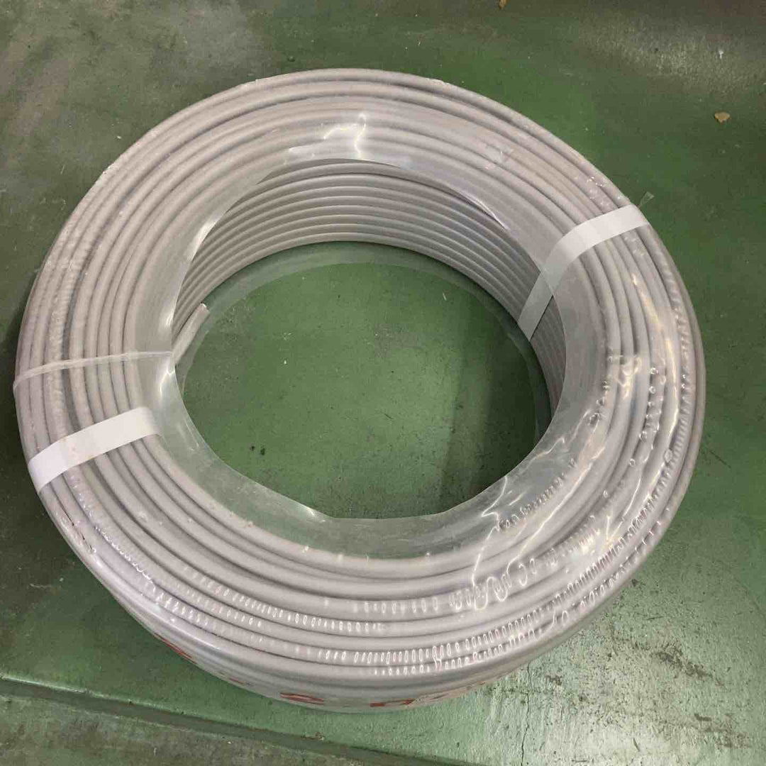 SFCC VVF LFV 2×2.0mm 100m 灰(黒・白)1巻 製造:令和6年8月【桶川店】