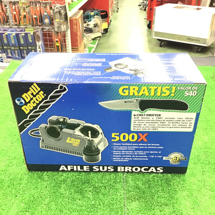 ドリルビットシャープナー 500X Drill Doctor ドリルドクター 研磨機【桶川店】