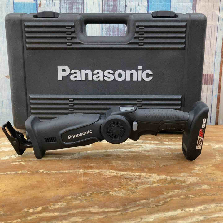 ▼パナソニック(Panasonic) 充電レシプロソーEZ47A1LJ2F バッテリー14.4V3.3Ah×2、充電器、ケース【柏店】