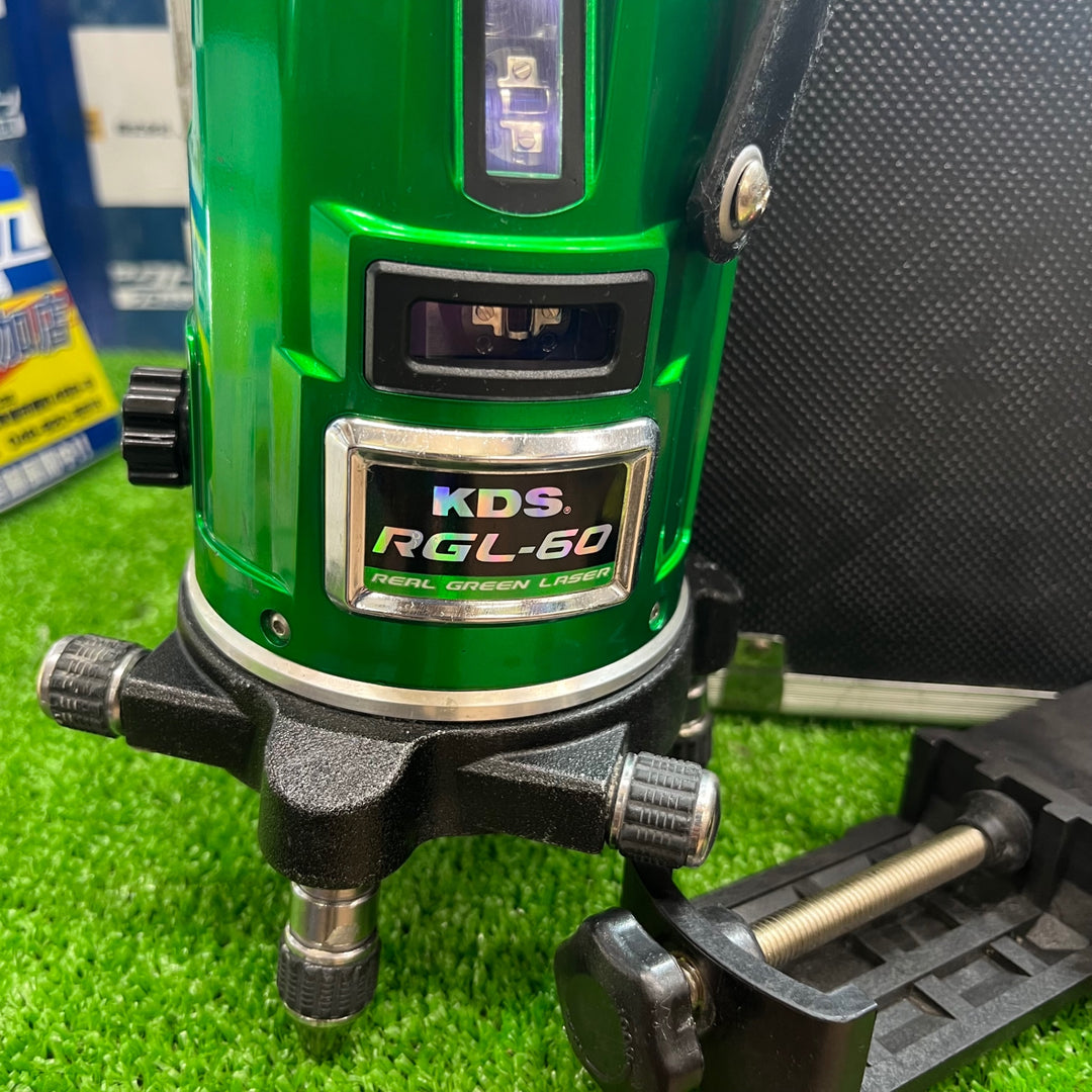 〇KDS グリーンレーザー墨出し器 RGL-60  矩十字・横【草加店】