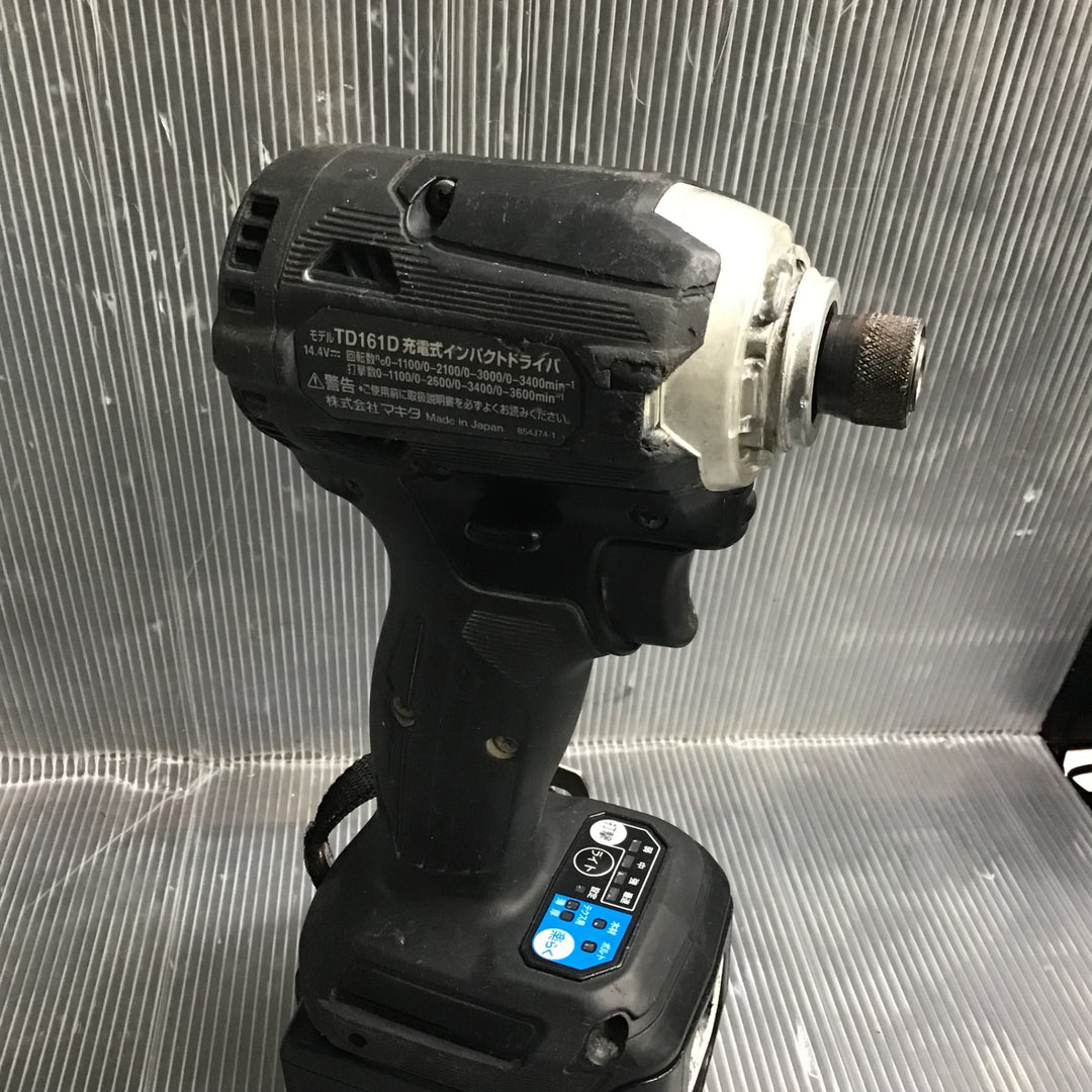 マキタ 充電式インパクトドライバー TD161DRFX【草加店】