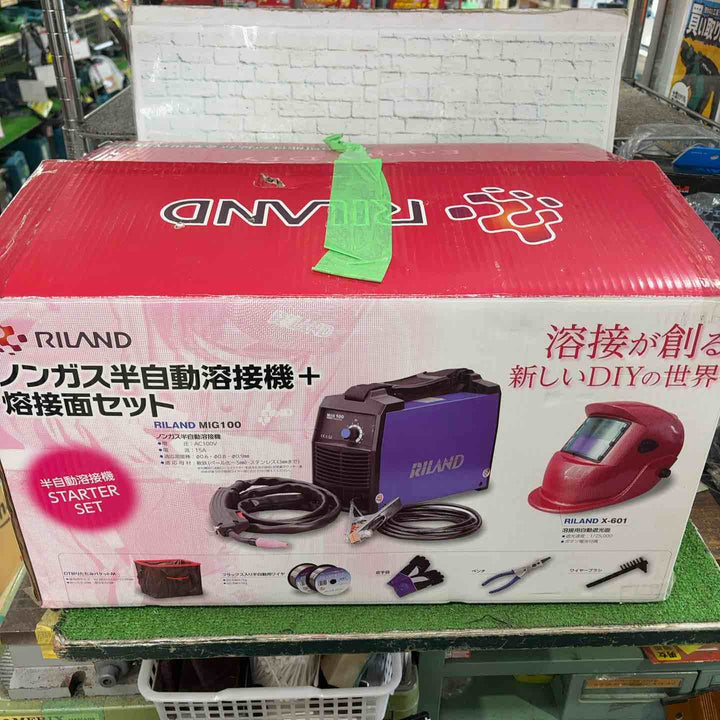 ◇RILAND 100Vノンガス半自動溶接機 MIG100【町田店】
