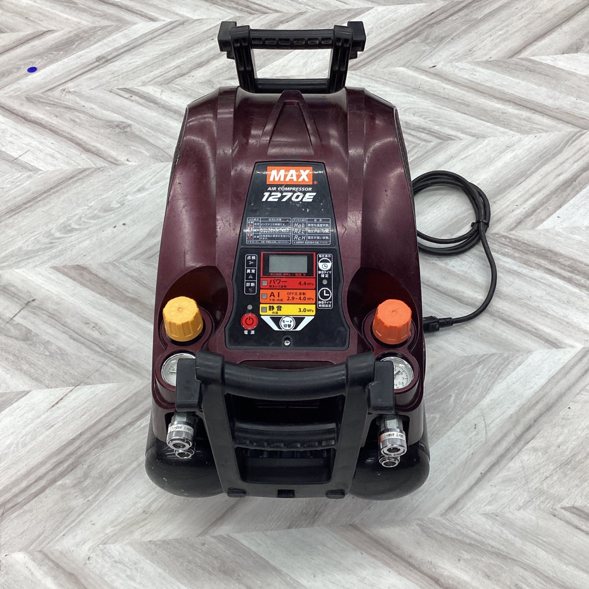 エコツール知立店】MAX/マックス 高圧 コンプレッサー 限定ガーネット