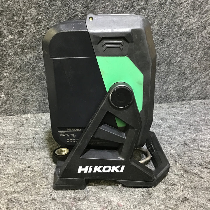 【中古品】HiKOKI(ハイコーキ) 18V コードレス LED ワークライト ダイヤル式調光機能付き UB18DB(NN)【桶川店】