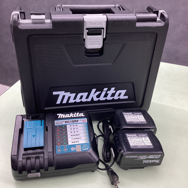 ★マキタ(makita) 18v 6.0Ah コードレスインパクトドライバー TD171DGXAB【越谷店】