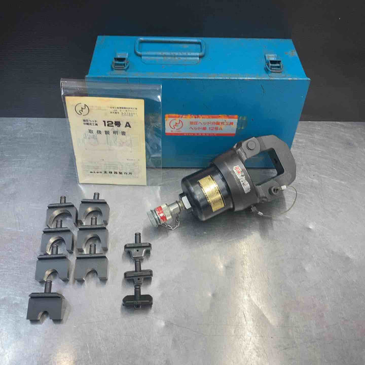 【中古品】 泉精器(IZUMI) 油圧ヘッド分離式工具 12号A 圧着圧縮工具 【東大和店】